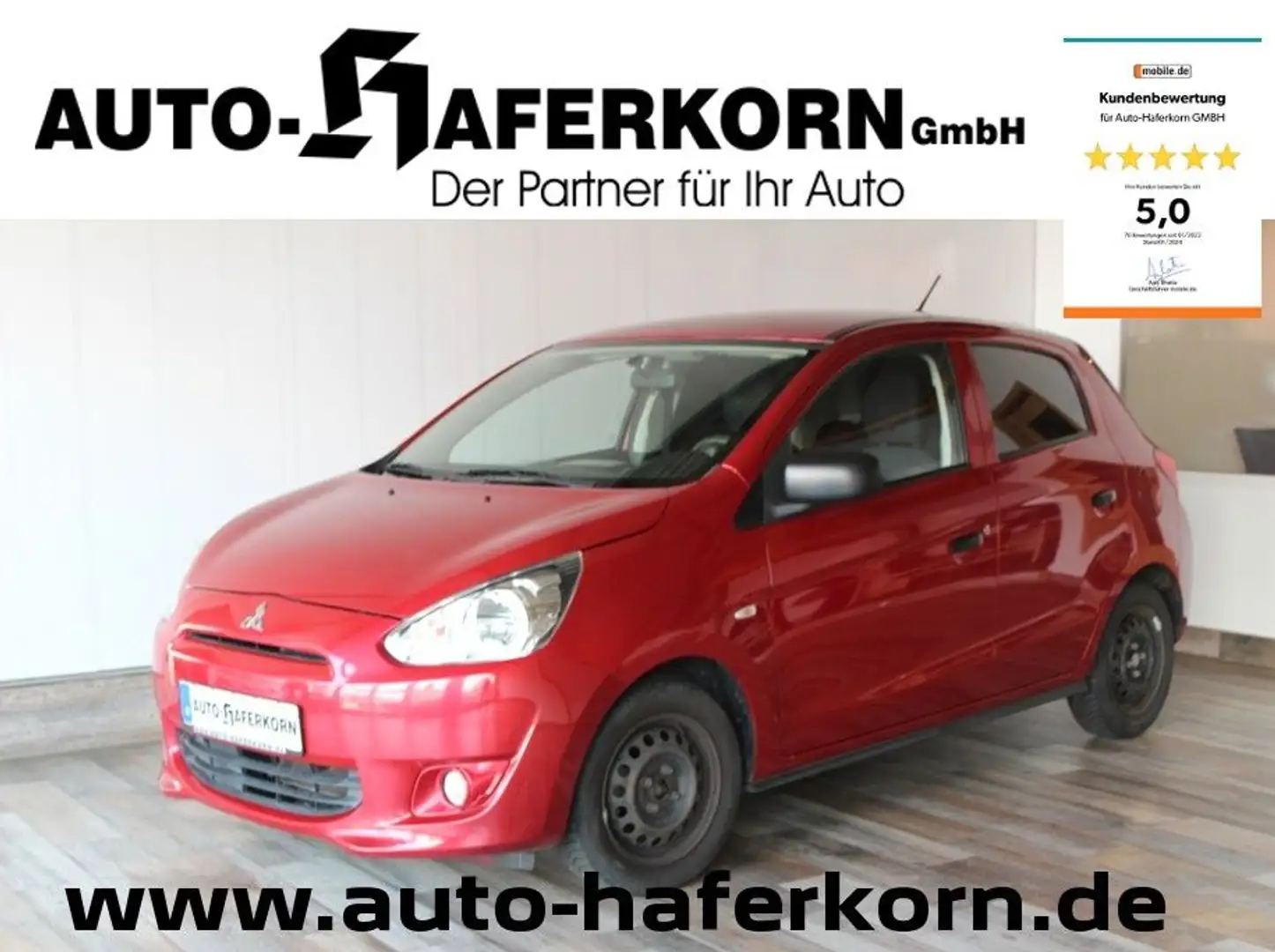 Mitsubishi Space Star Klassik* KLIMA* WENIG KM * Rouge - 1