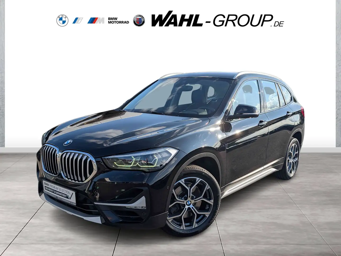 BMW X1 sDrive20i XLINE DKG NAVI LED PARKASSIST GRA  SHZG Schwarz - 1