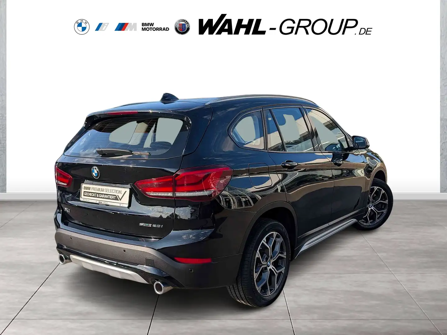 BMW X1 sDrive20i XLINE DKG NAVI LED PARKASSIST GRA  SHZG Schwarz - 2