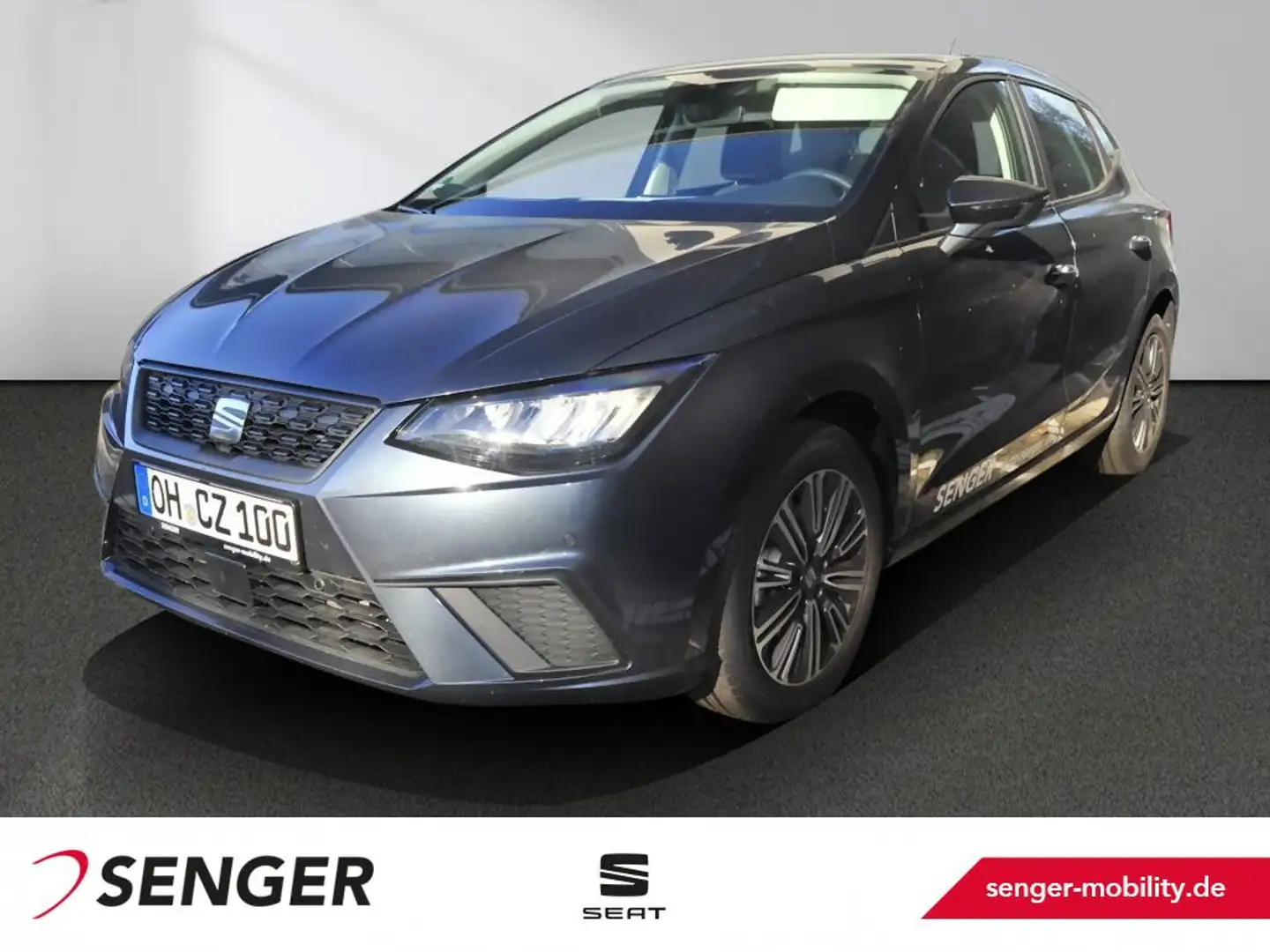 SEAT Ibiza 1,0 Style Edition Fahrassistenz-Paket M Grau - 1