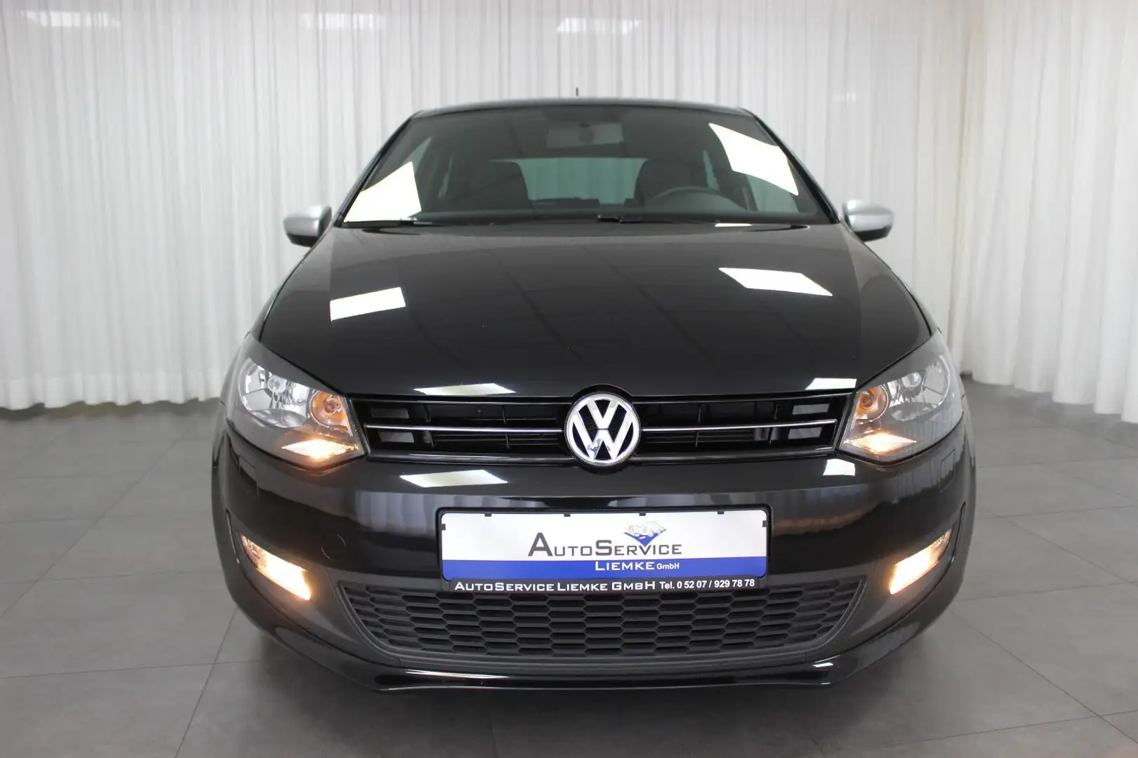 Volkswagen Polo BLACK EDITION 90PS SHZ TEL PDC M&S Tempom. Zwart - 2