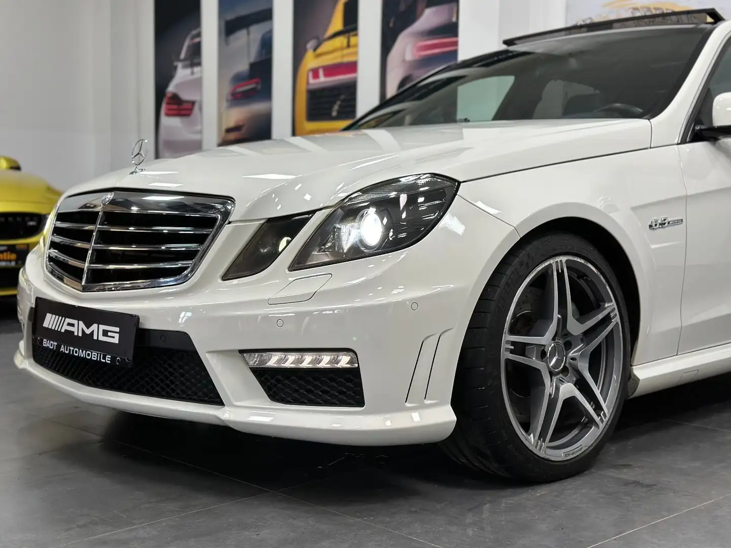 Mercedes-Benz E 63 AMG PANO H&K KAMERA SAUGER Bianco - 2