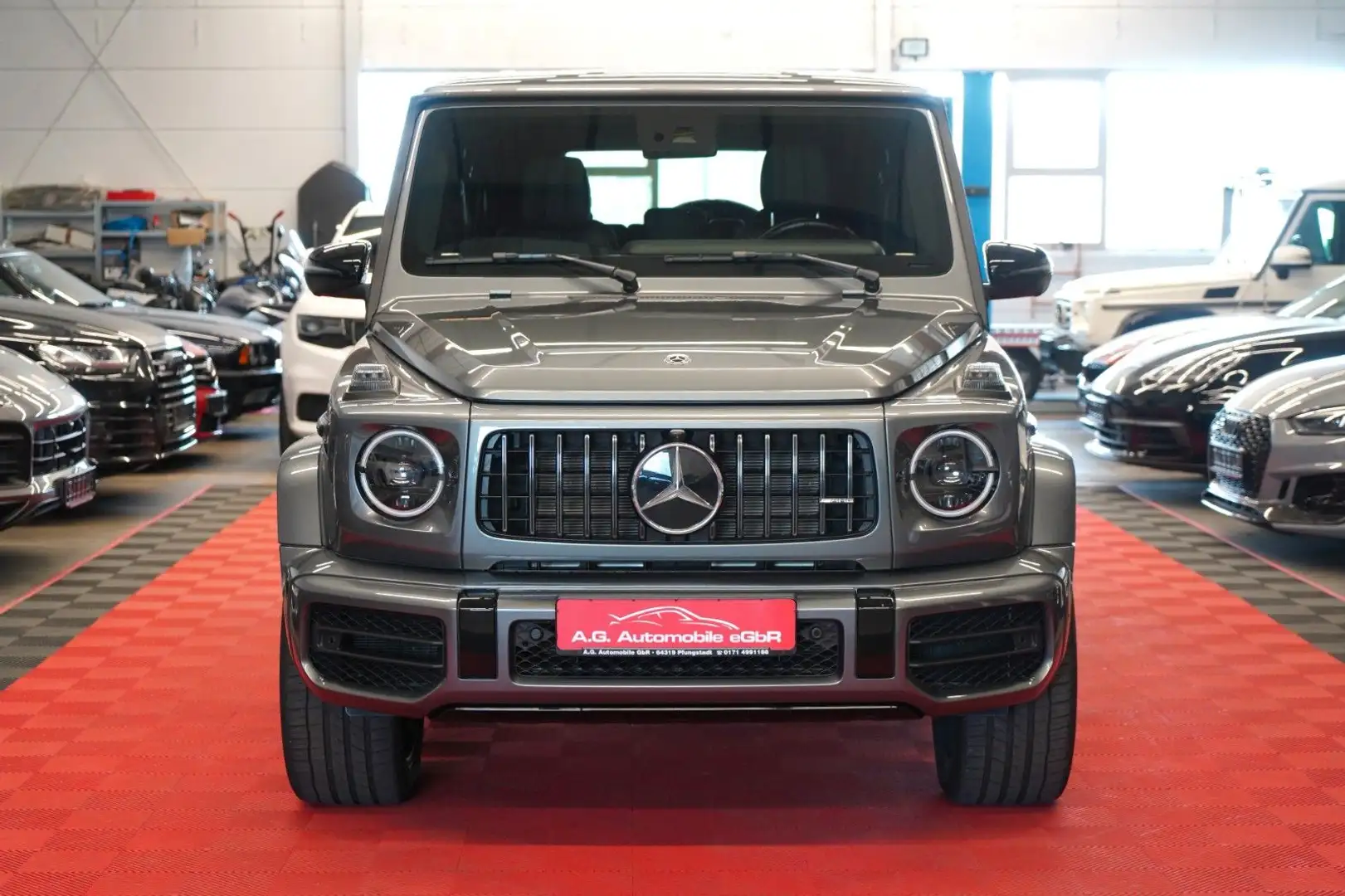 Mercedes-Benz G 63 AMG 1.Hand*Unfallfrei*Acc*Burmester*360°Cam Grau - 2