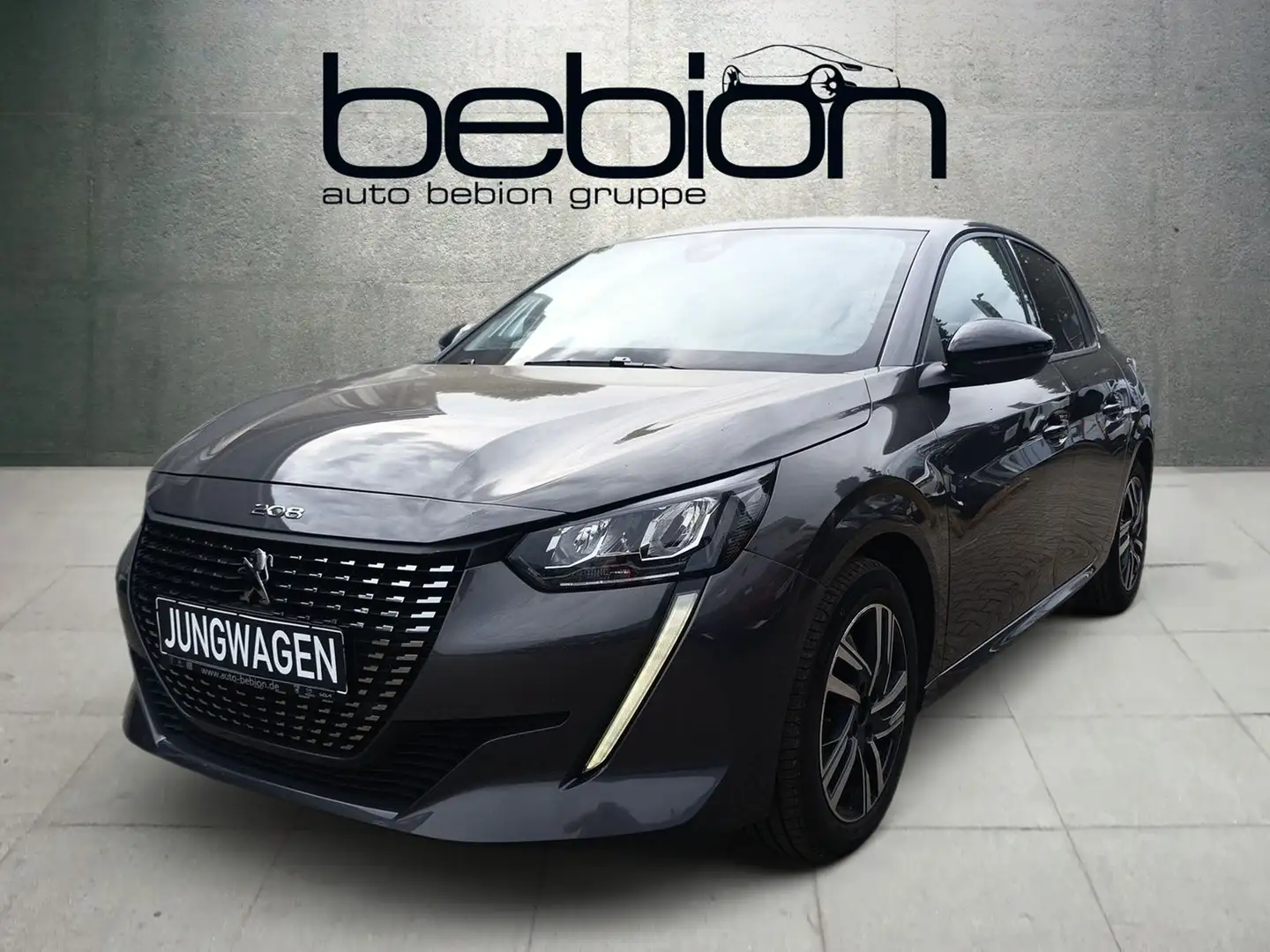 Peugeot 208 1.2 PureTech 100 Allure Navi PDC LED KlimaA Gris - 1