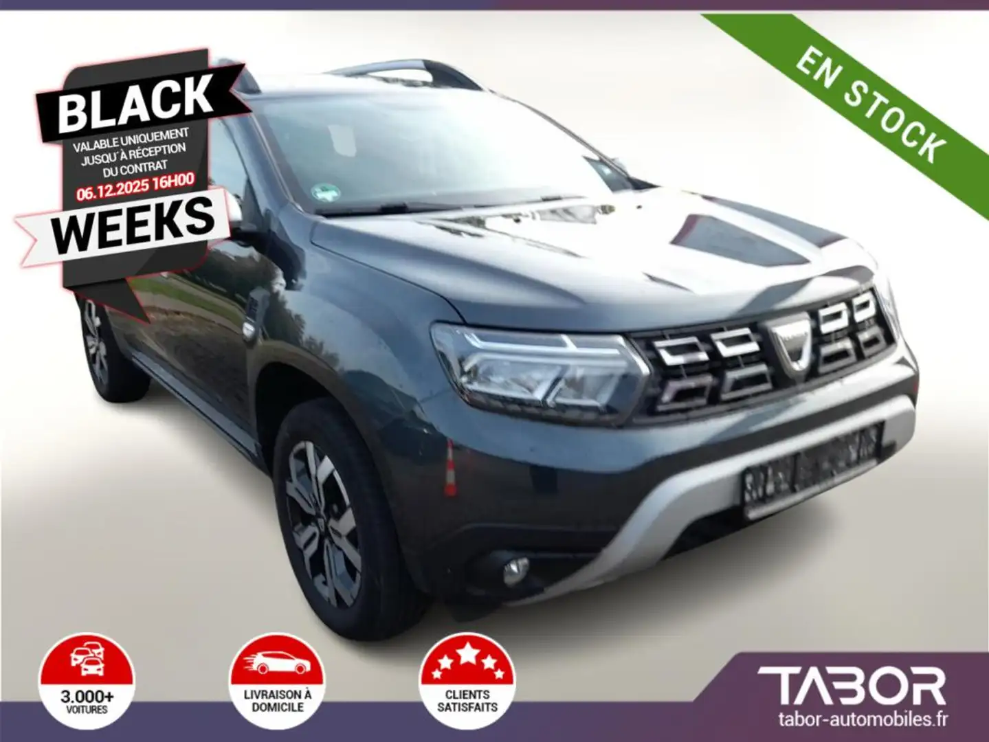 Dacia Duster II TCe 130 Prestige+ GPS Cam360° Gris - 1