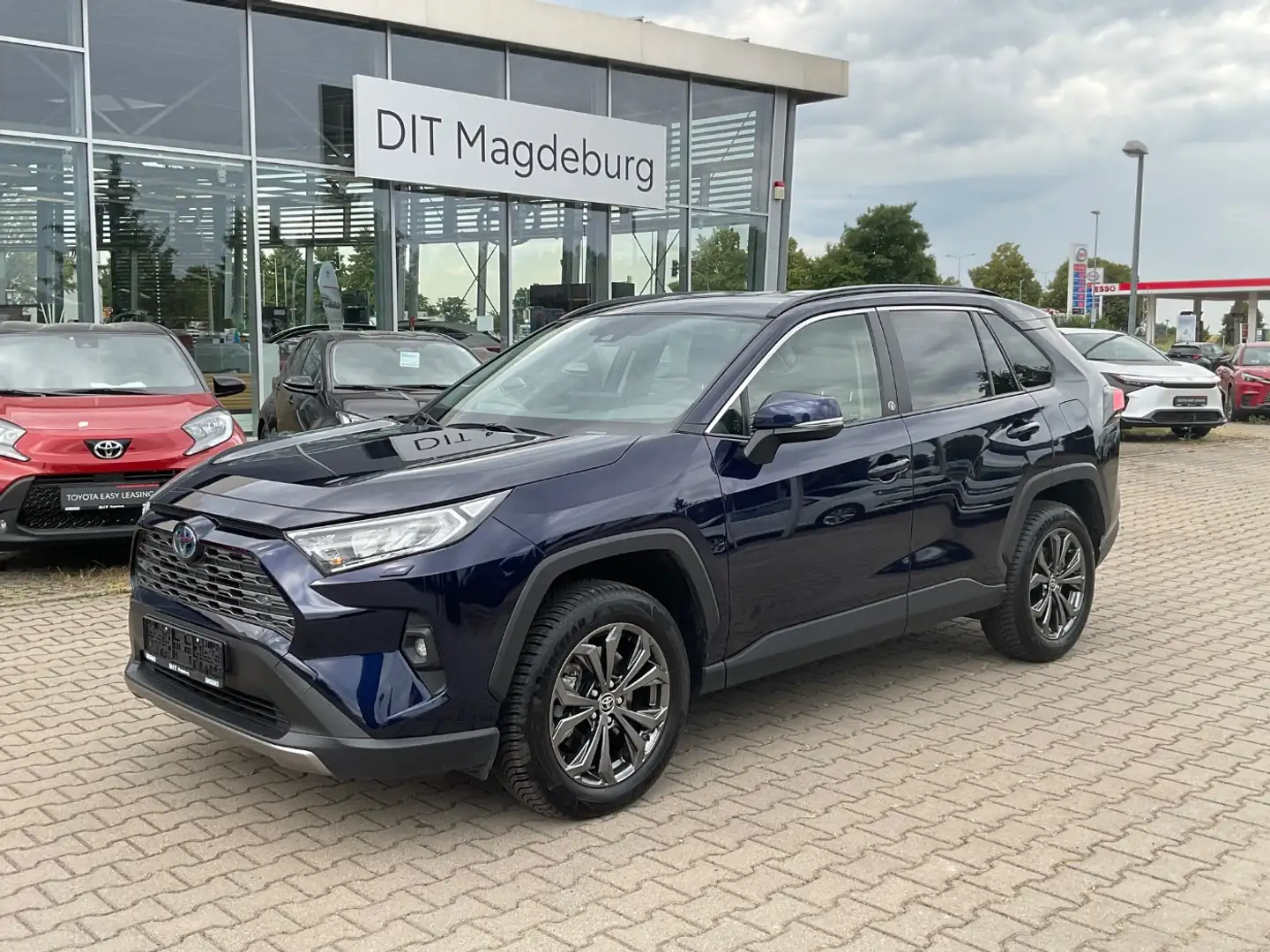 Toyota RAV 4 RAV4 2.5 D Team D Carplay,Navi.elek.Heckklappe Blauw - 2