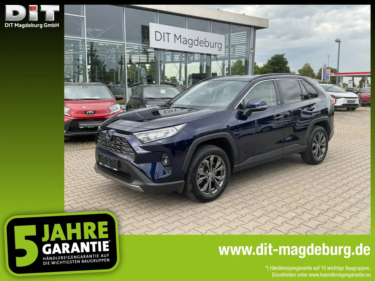 Toyota RAV 4 RAV4 2.5 D Team D Carplay,Navi.elek.Heckklappe Blauw - 1
