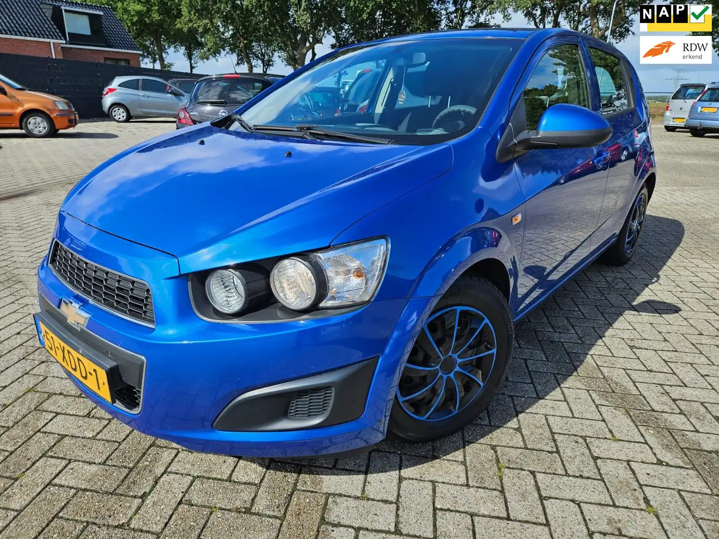 Chevrolet Aveo 1.3D LT 5Drs 2012. Airco/Cruise/Trekhaak etc.. APK Blau - 1