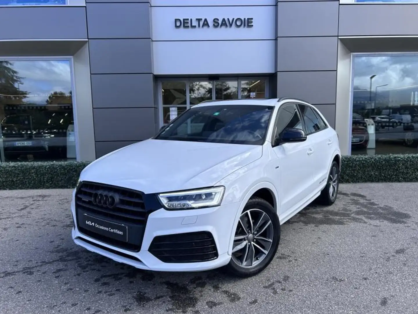 Audi Q3 2.0 TDI 150ch S line quattro S tronic 7 Weiß - 1