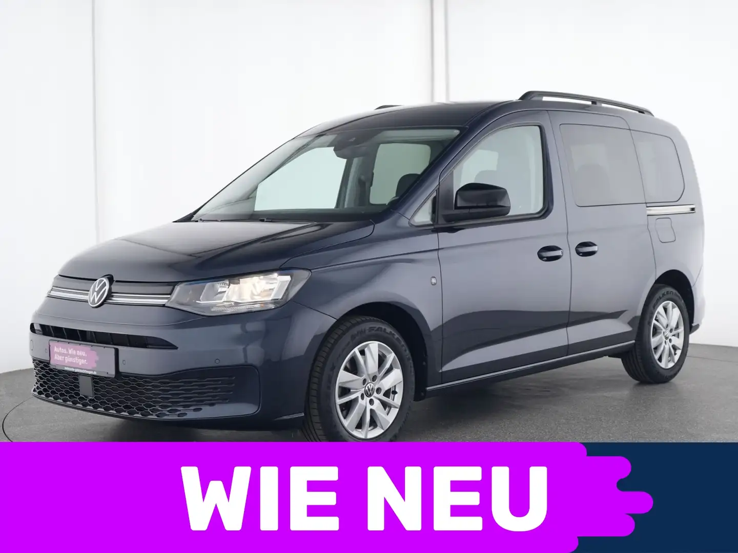 Volkswagen Caddy Life AHK|SHZ|Navi|Tempomat|PDC|Klima Blau - 1