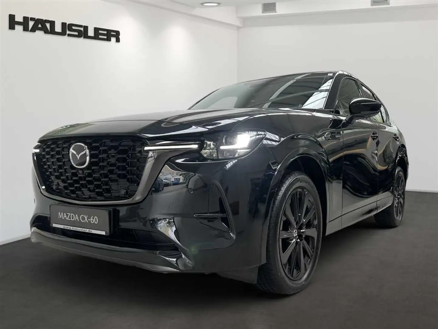 Mazda CX-60 Homura PHEV AWD mit Nappaleder, Bose, Matrix-LED & Schwarz - 1