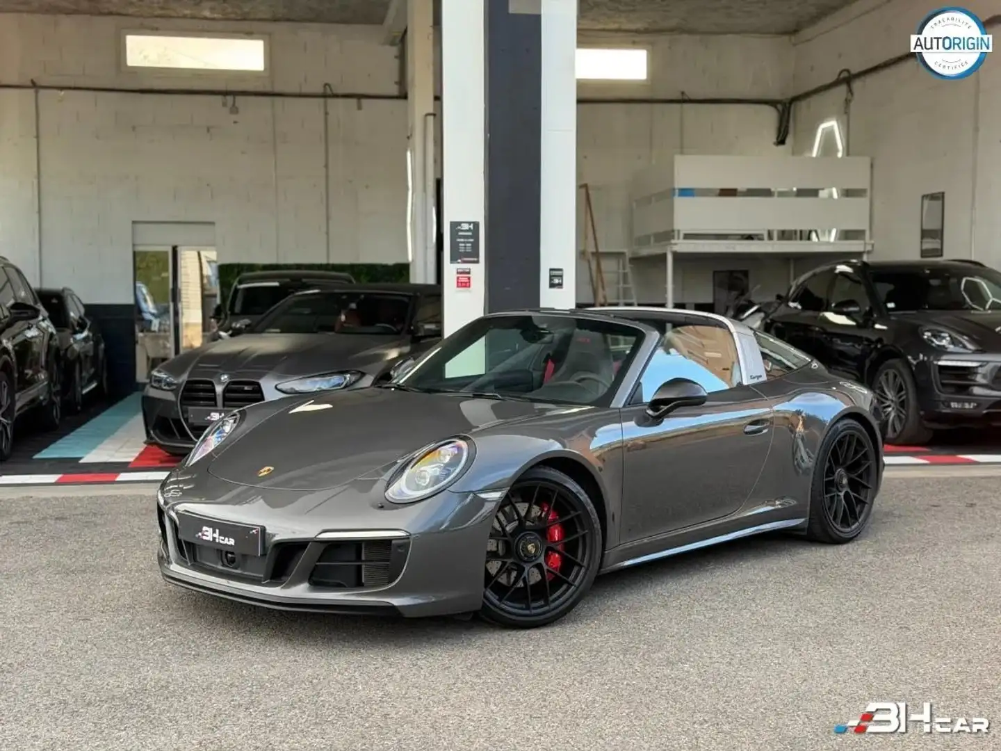 Porsche 991 991 TARGA 4 GTS 3.0 450cv PDK / CARBONE / BOSE Grijs - 1
