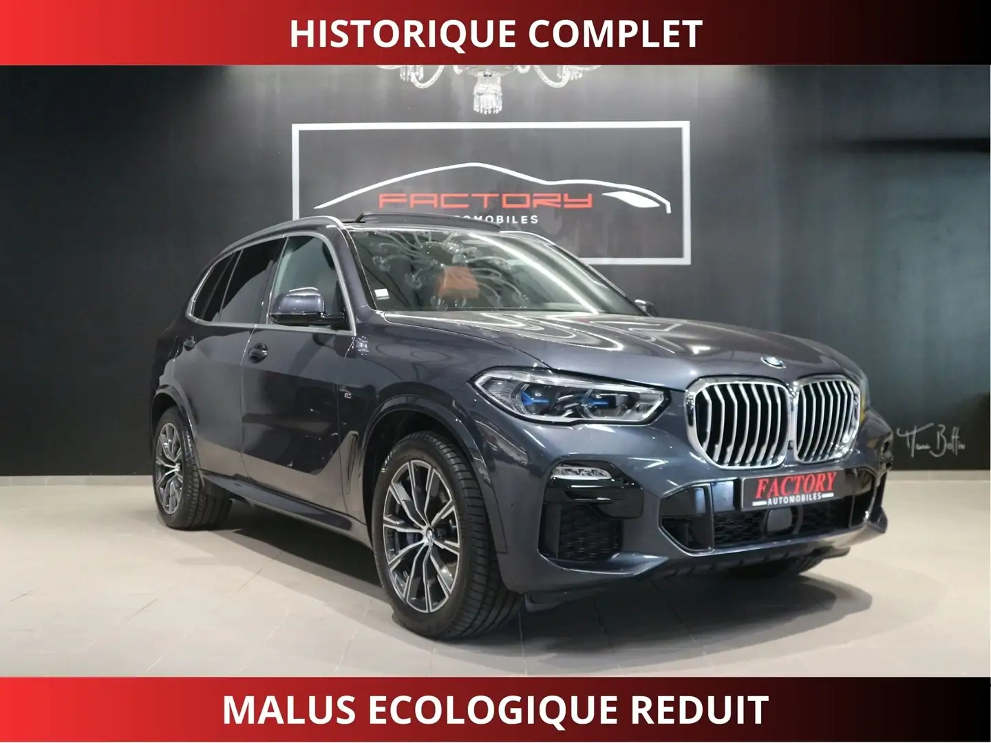 BMW X5 (G05) XDRIVE40I 340CH M SPORT Gris - 1