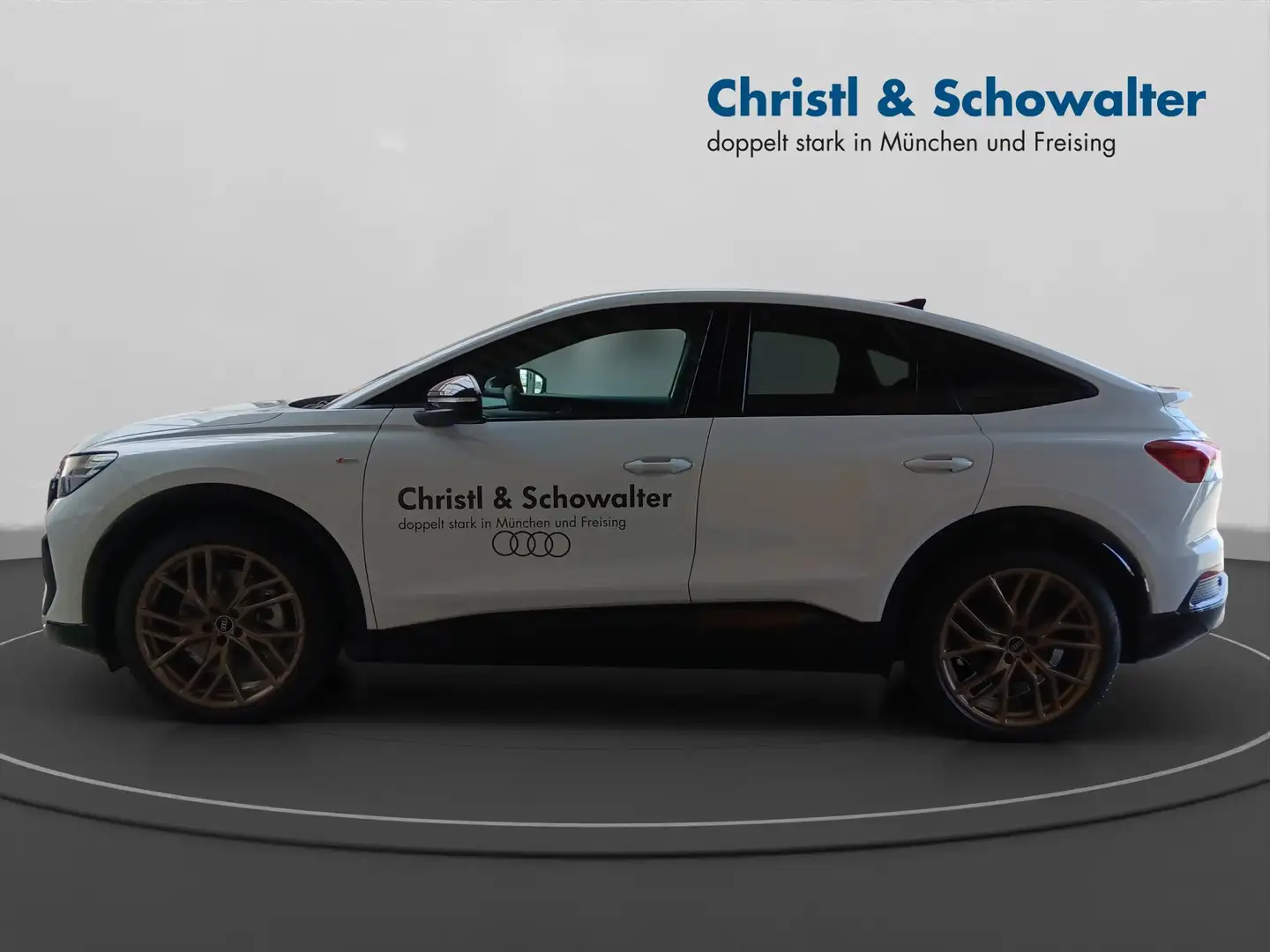 Audi Q4 e-tron Q4 Sportback 45 e-tron basis Weiß - 2