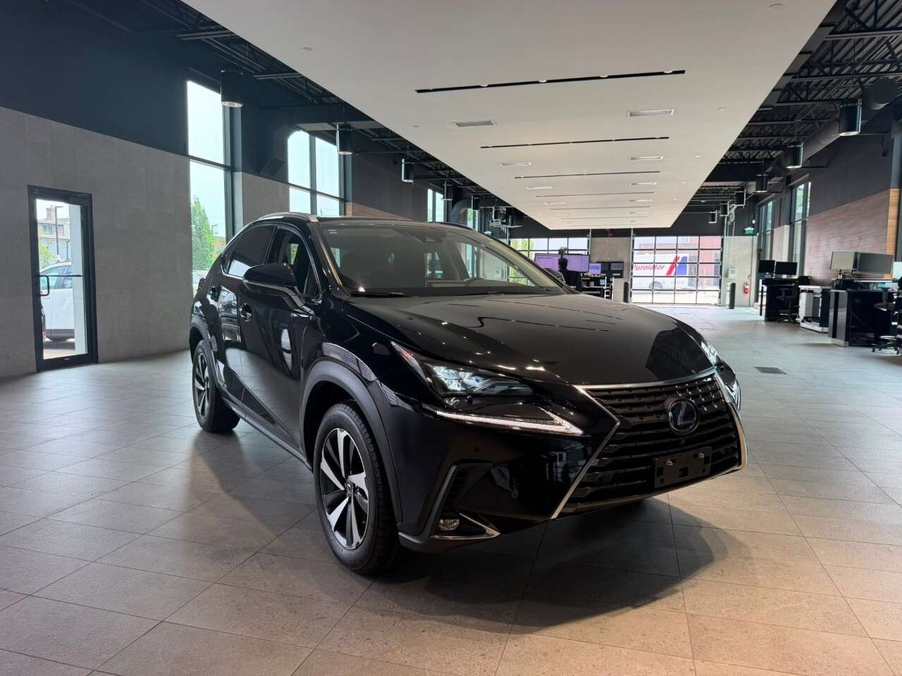 Black 2021 Lexus NX Hybrid SUV / Crossover All-Wheel Drive Automatic