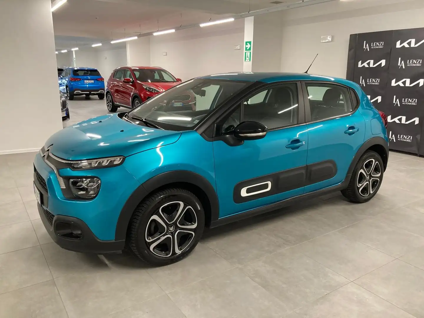 Citroen C3 C3 III 1.5 bluehdi 102 cv Shine s&s SOLO 65.000 KM Blu/Azzurro - 2