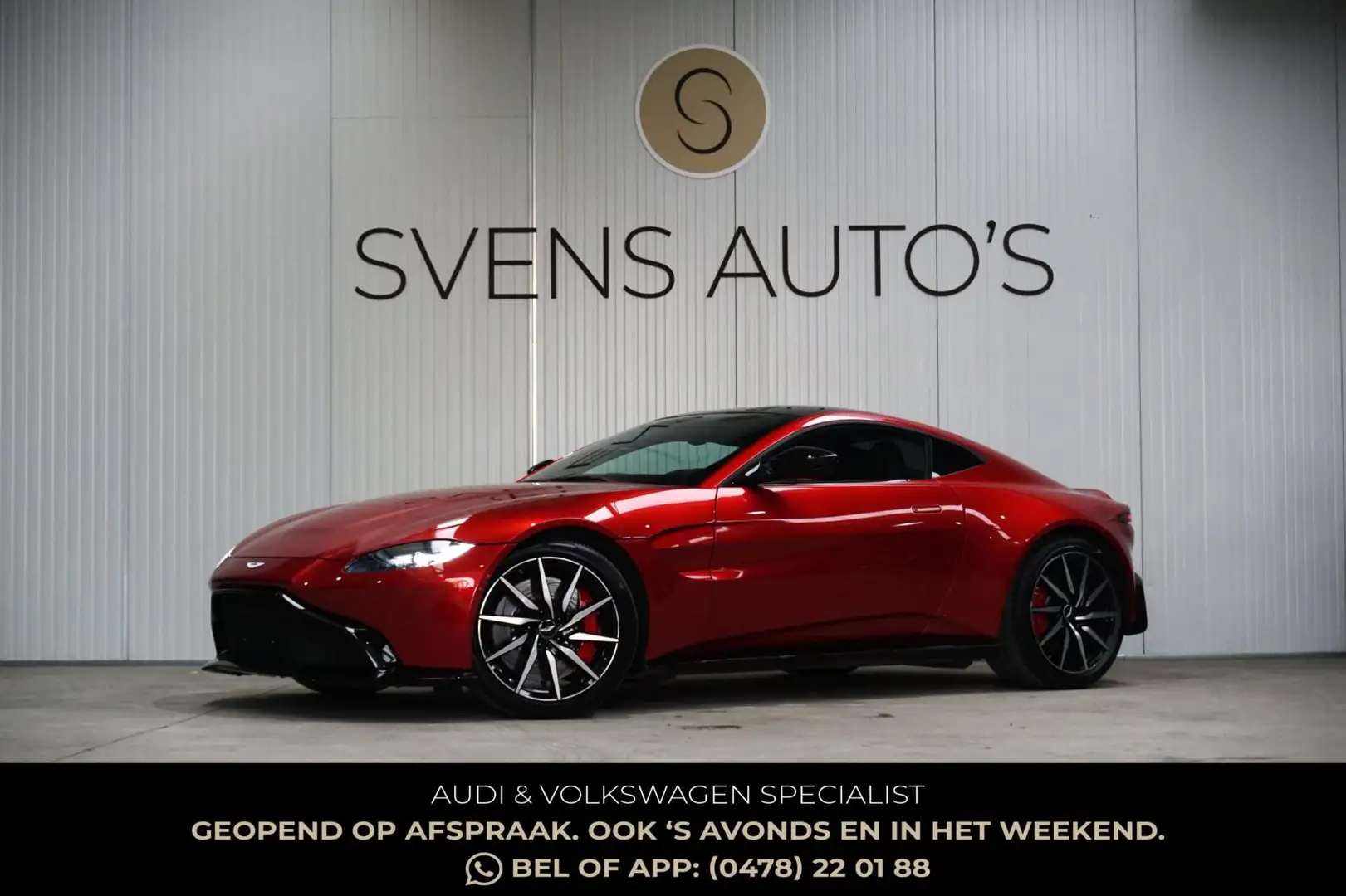 Aston Martin Vantage 4.0 V8 510pk Dealer Onderhouden|Complete Historie| Rot - 1