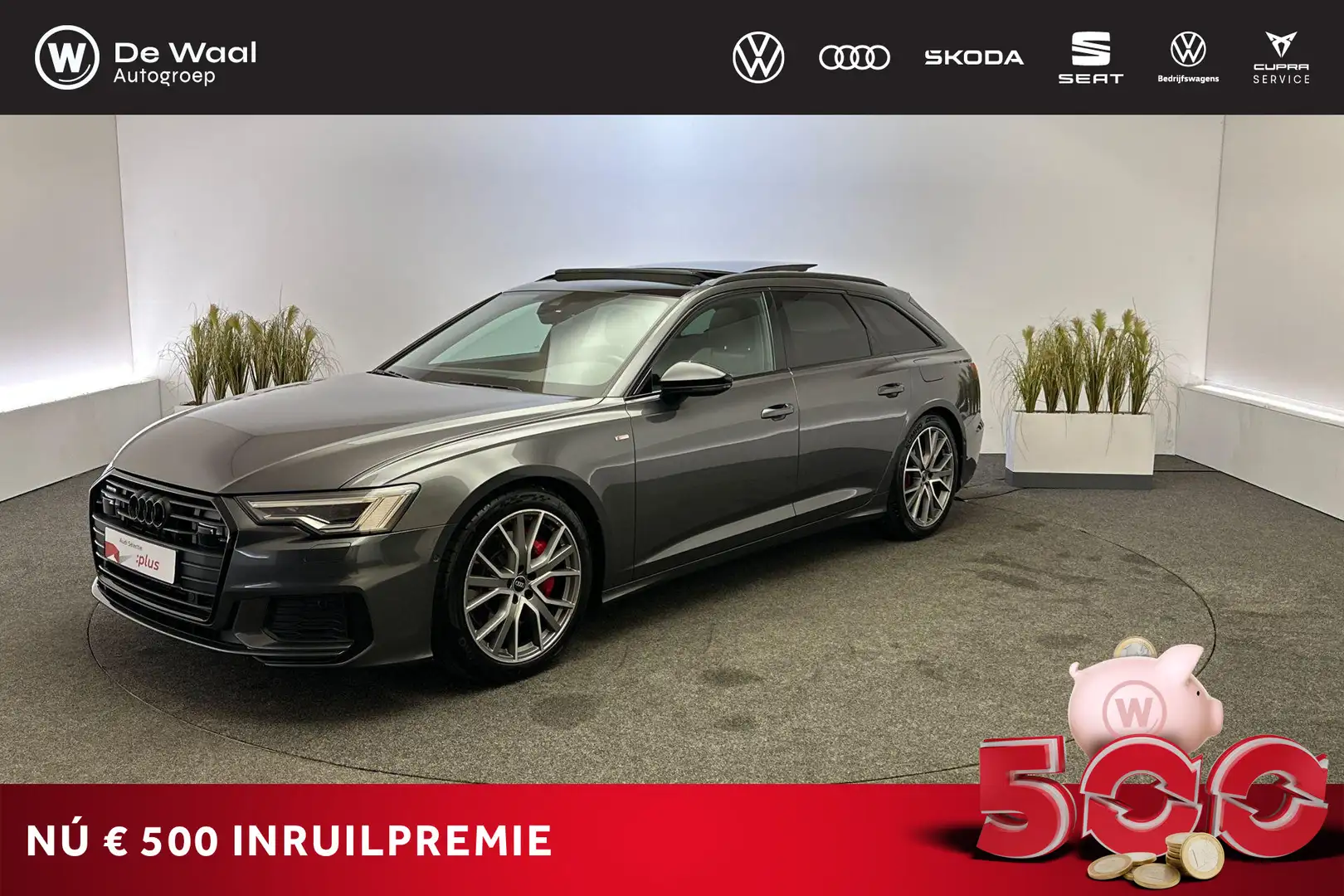 Audi A6 Avant 55 TFSI e 367pk quattro Pro Line S Competiti Gris - 1