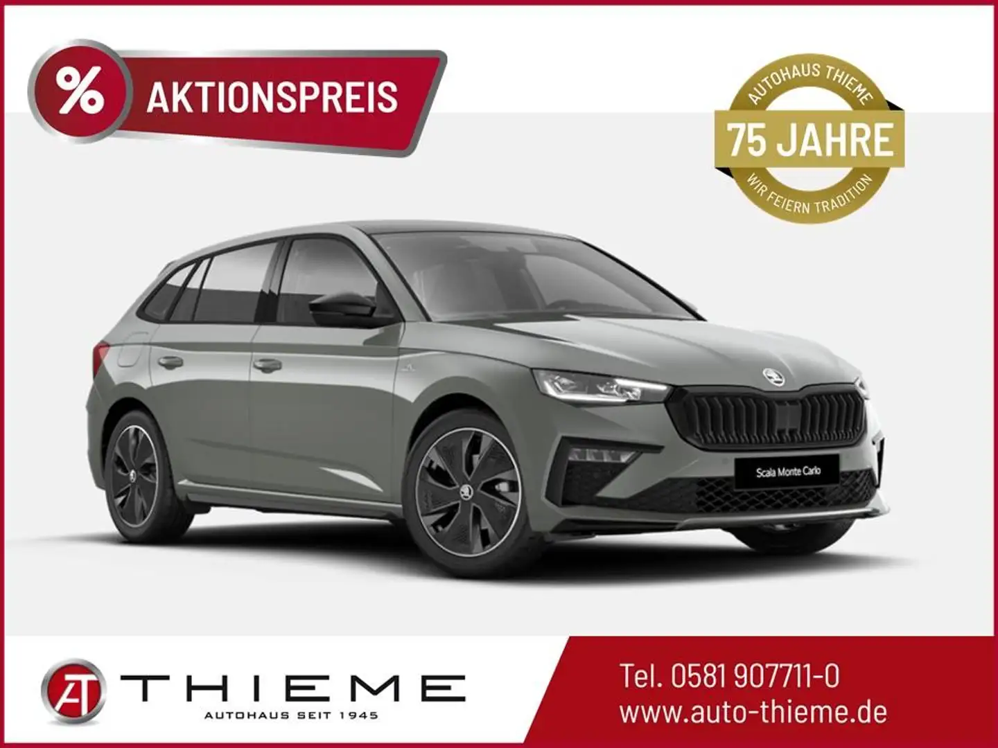 Skoda Scala Monte Carlo 150PS TSI - RFK/SHZ/Matrix-LED/Pano... - 1