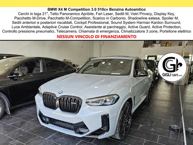 BMW X4 M M Competition Tetto Navi C.21 Laser Camera HarmanK