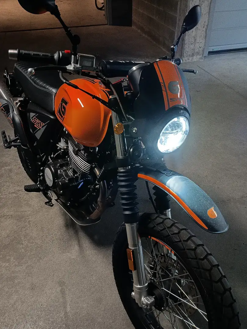 SWM Six Days 500 Naranja - 2