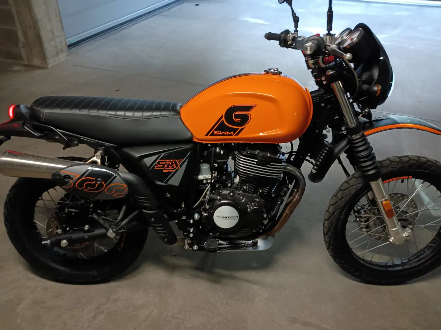 SWM Six Days 500 Naranja - 1