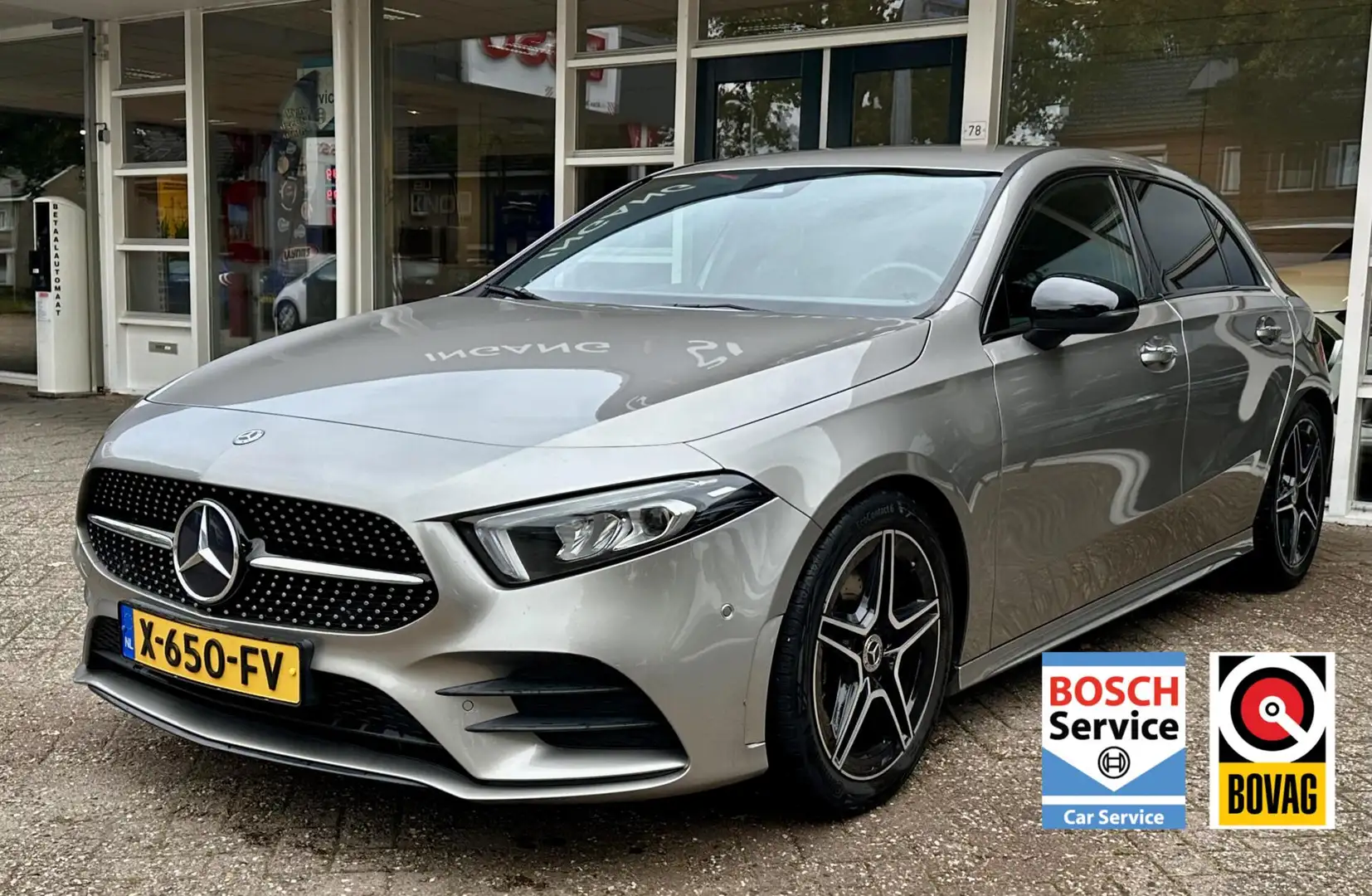 Mercedes-Benz A 220 AMG Line Led, Camera, Burmester, Sfeerverlichting. Gris - 1