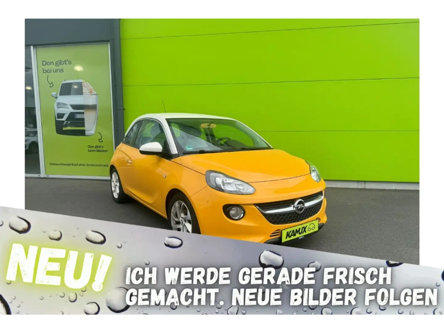 Opel Adam Jam Turbo LED-Tfl+TEMPO+Teilleder+Spieg.beh. Pomarańczowy - 1