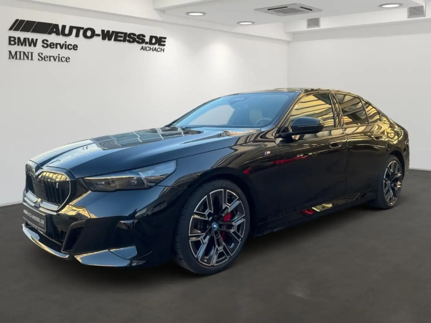 BMW i5 40 M-SPORT+LEDER+HUD+PANO+LHZ+HIFI-B&W+AHK+ Schwarz - 1