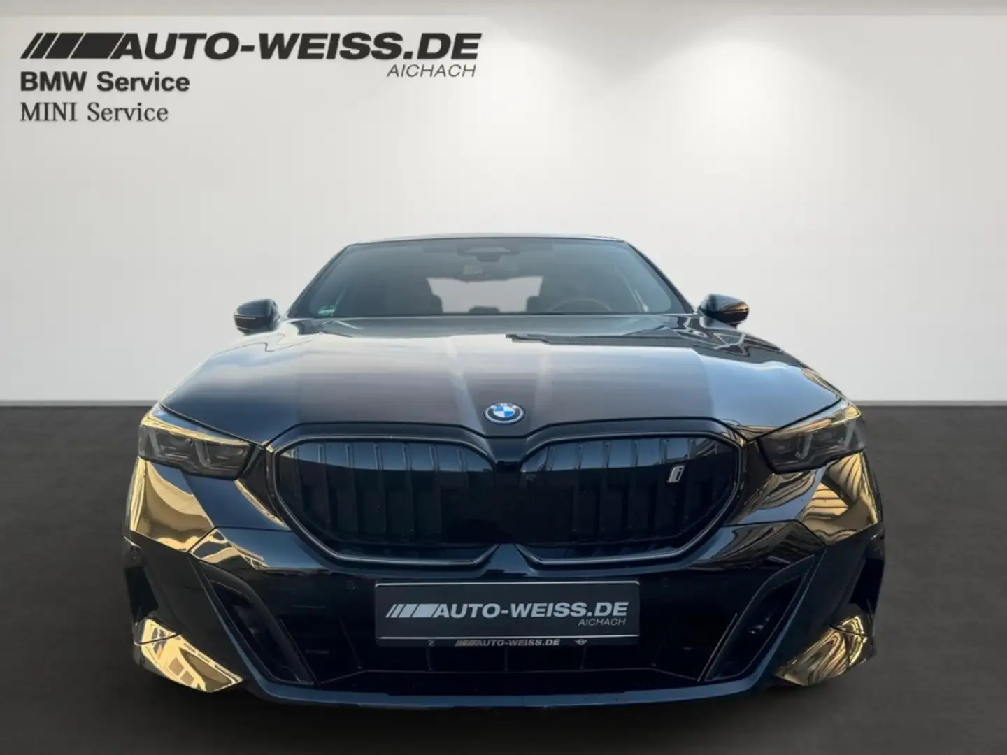 BMW i5 40 M-SPORT+LEDER+HUD+PANO+LHZ+HIFI-B&W+AHK+ Schwarz - 2