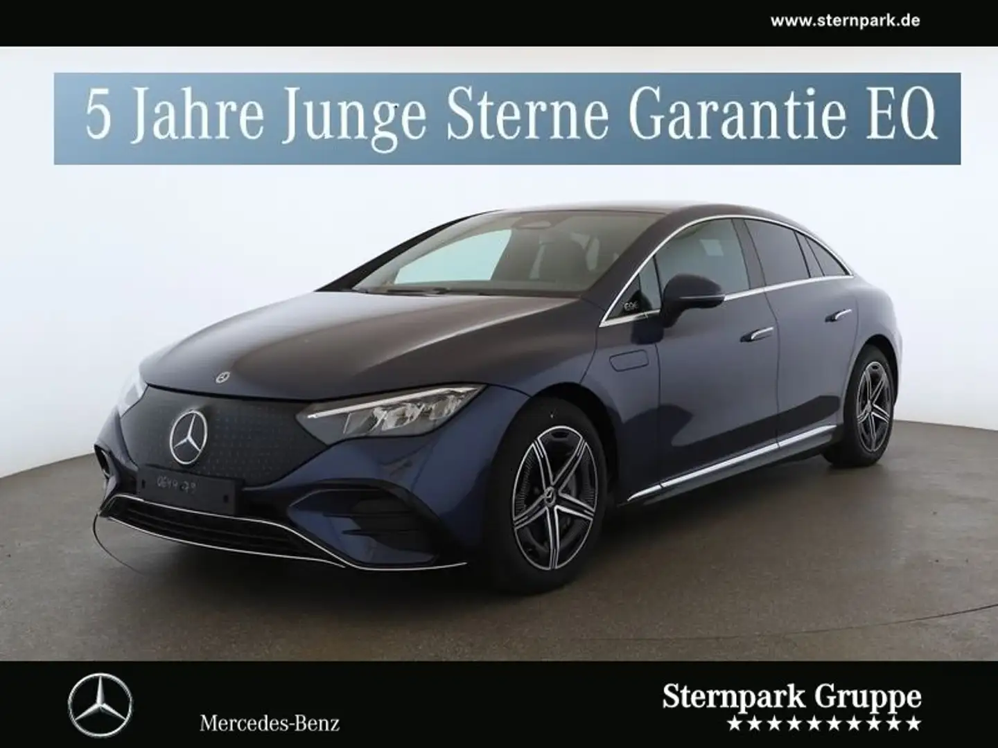 Mercedes-Benz EQE 300 EQE 300 AMG Pano+HAL4,5°+Distronic+Memory+Key-Go Blau - 1