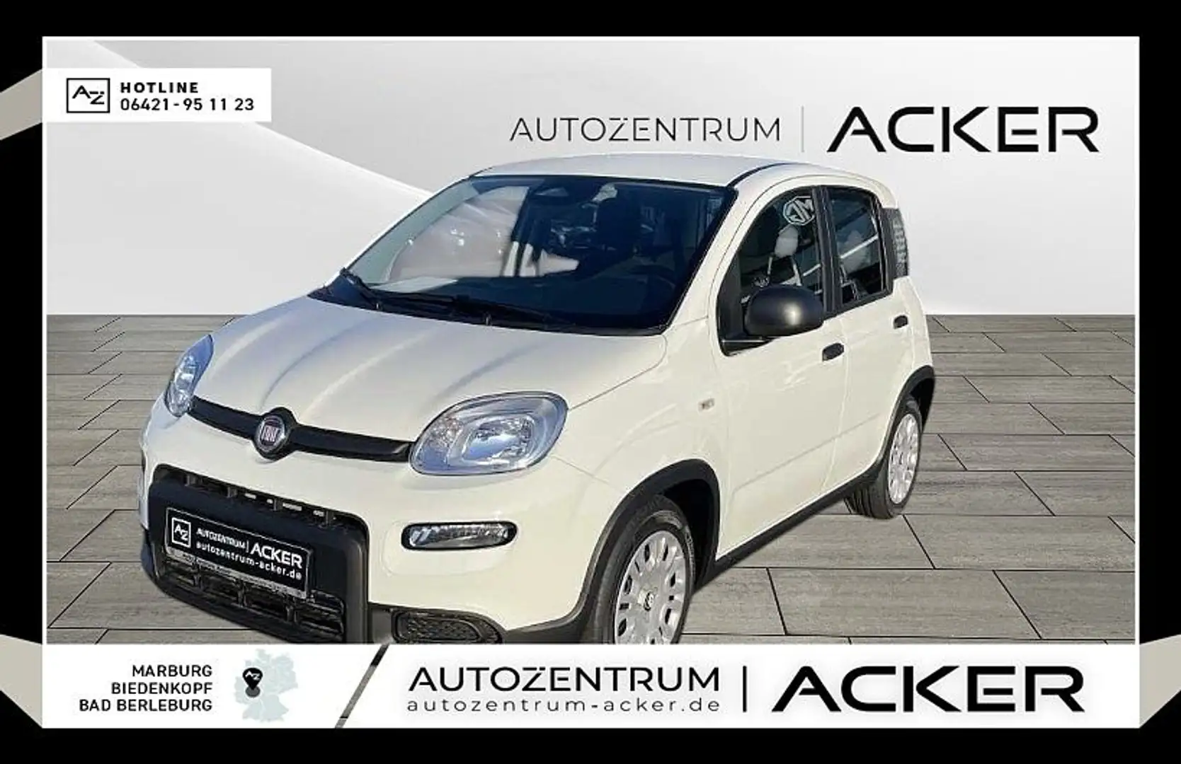 Fiat Panda *NEU* 1.0 GSE Hybrid DAB/Klima Biały - 1