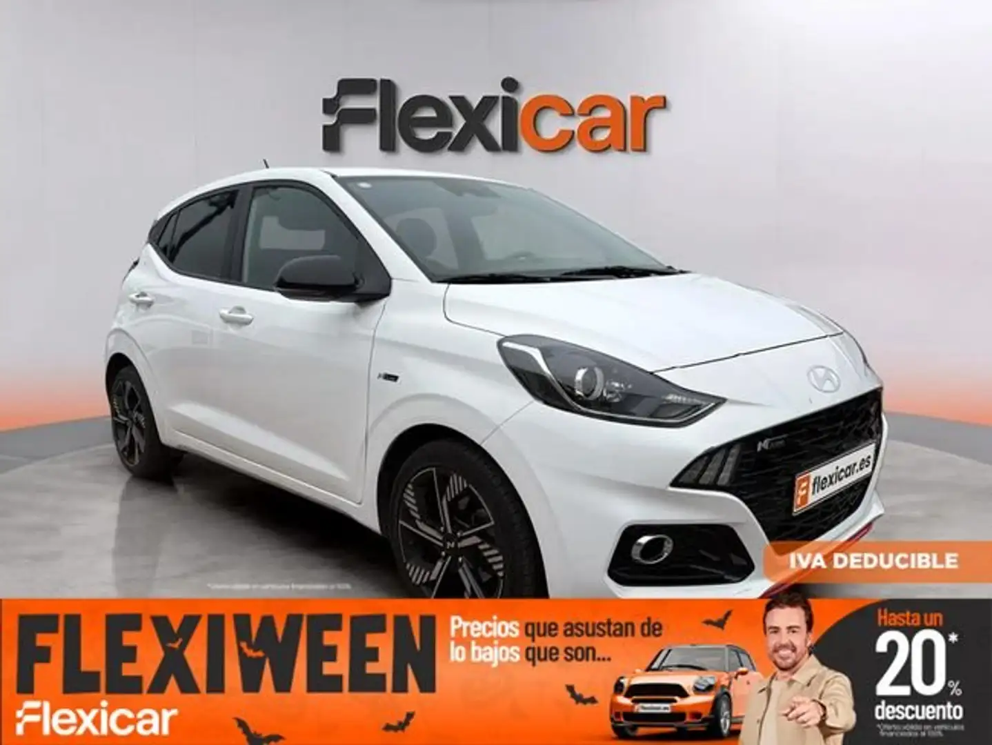 Hyundai i10 1.2 N LINE Blanco - 1