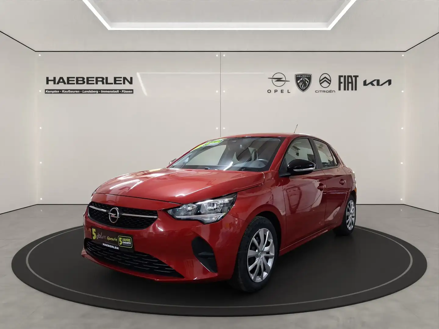 Opel Corsa F 1.2 Turbo Edition Navi+SHZ+Kam.+PDC Rood - 2