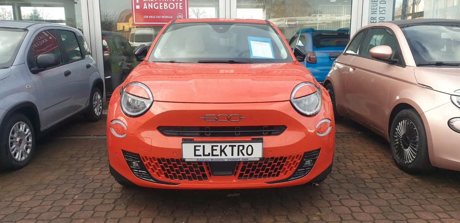 Fiat 600e la Prima Orange - 2