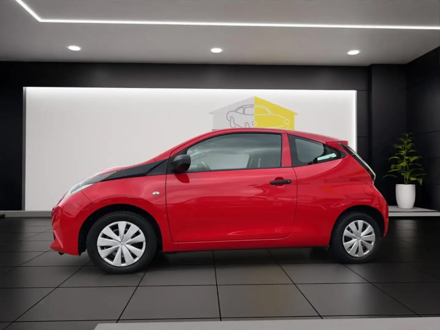 Toyota Aygo X 1.0 Berganfahrass. GA Klima teilb.Rücksb eFH LED Rot - 2