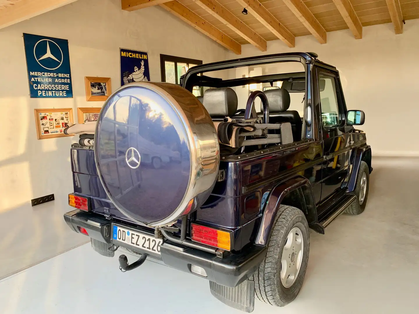 Mercedes-Benz G 300 463 Turbocabriolet Mavi - 2