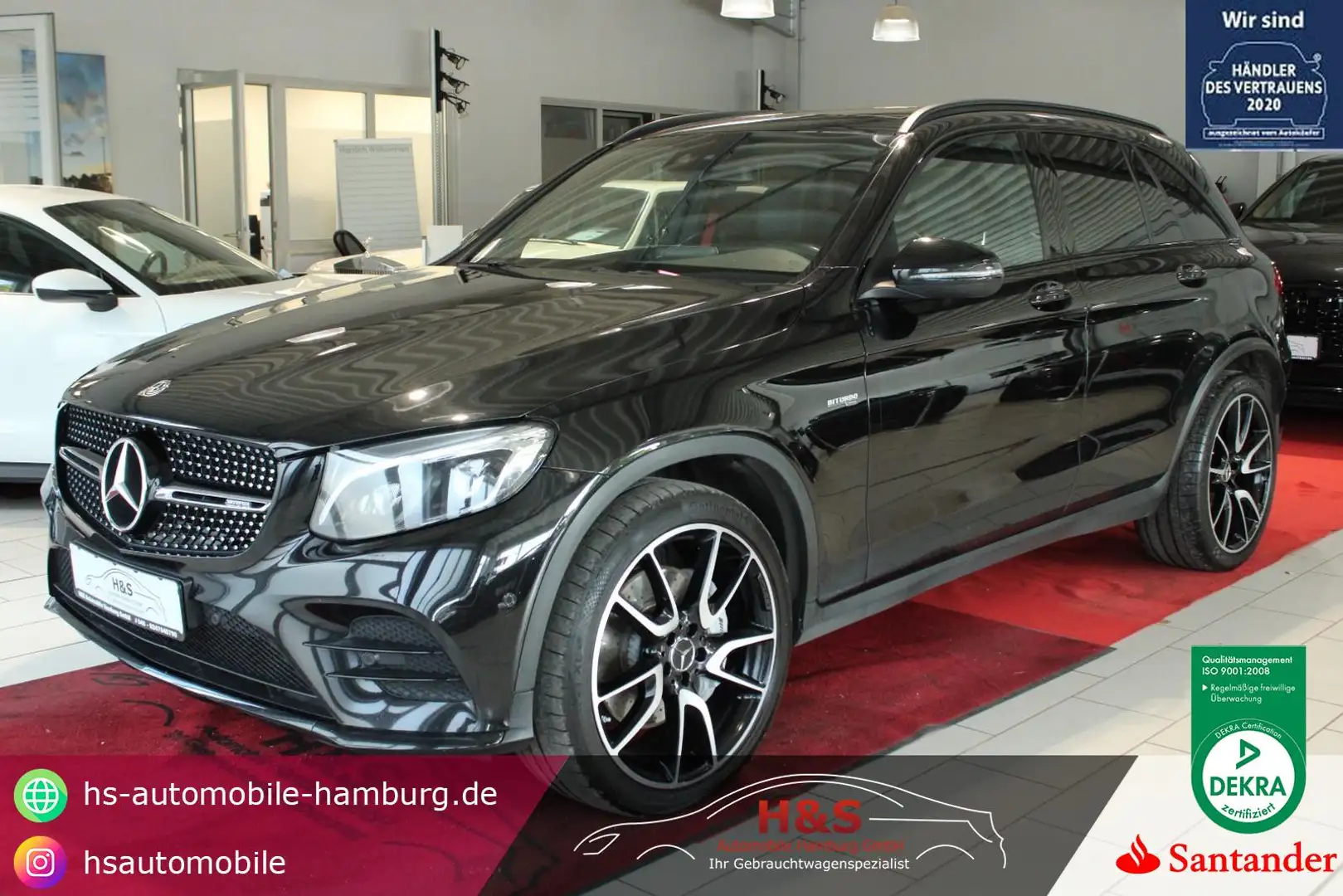 Mercedes-Benz GLC 43 AMG 4Matic PANO/ACC/AHK Schwarz - 1