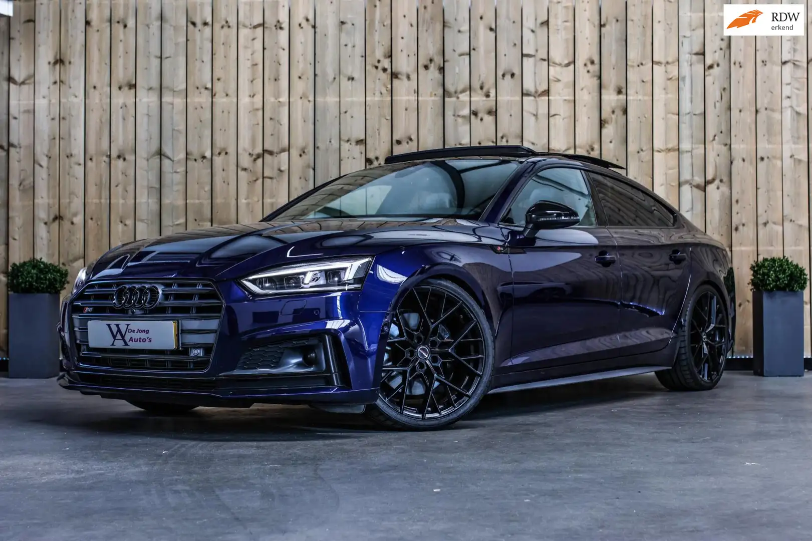 Audi S5 Sportback 3.0 TFSI Quattro *Pano*RS-Stoelen*B&O*36 Blauw - 1