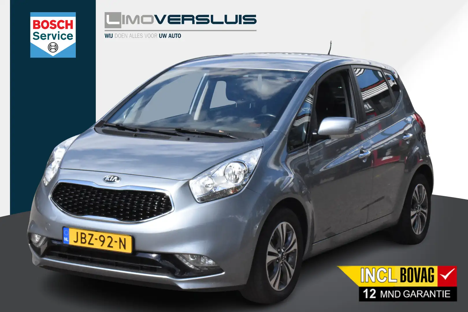 Kia Venga 1.6 CVVT ExecutiveLine Automaat | Navigatie | Trek Gris - 1