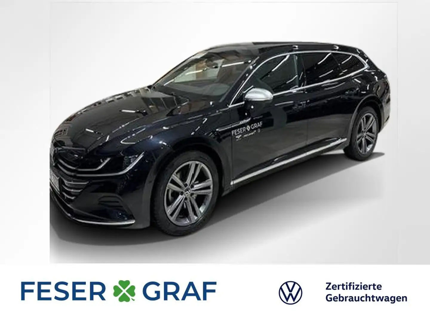 Volkswagen Arteon SB 2.0TDI DSG 4M Navi Leder AHK Pano AreaView DCC Schwarz - 1