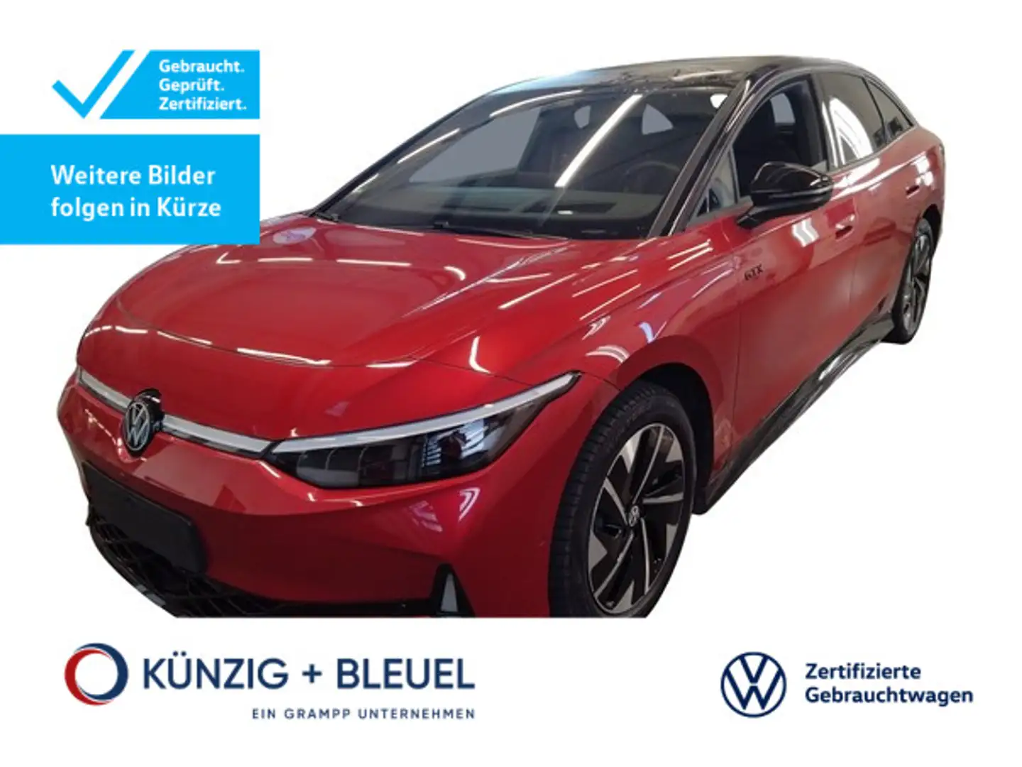 Volkswagen ID.7 GTX 4Motion +WÄRMEPUMPE+AHK+KAMERA+ Rot - 1