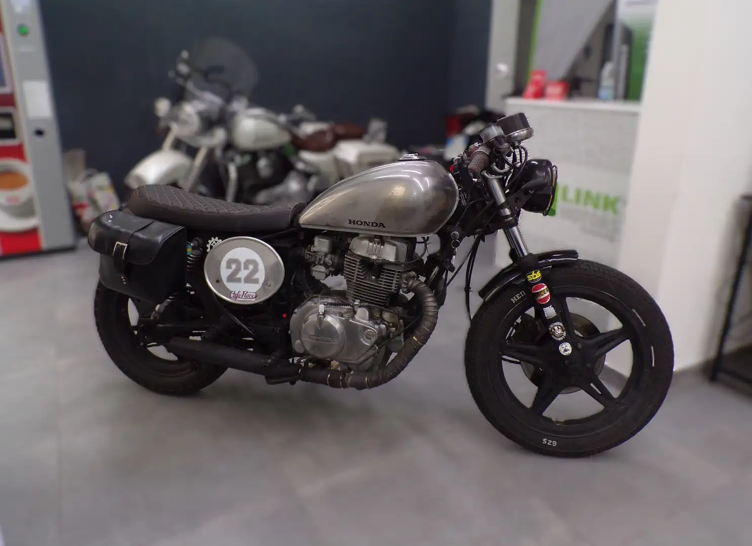 Honda CB 400 NT Hawk Cafè Racer 22 Argent - 1