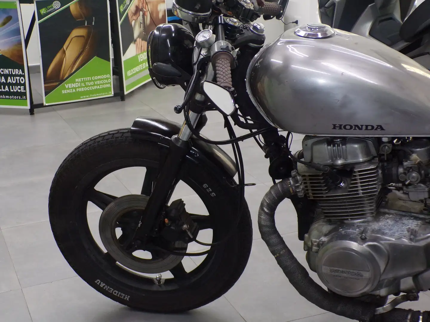 Honda CB 400 NT Hawk Cafè Racer 22 Argent - 2