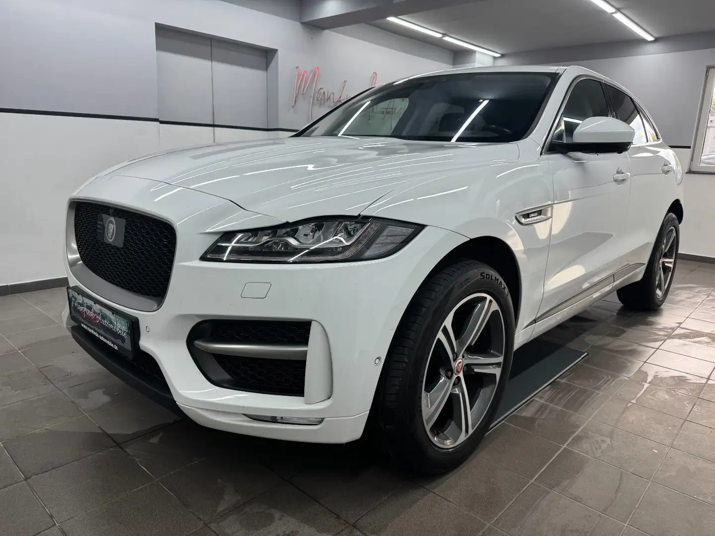 Jaguar F-Pace F-PACE R-Sport AWD/Meridian/Pano/4xShz/ACC/360°K Blanco - 1