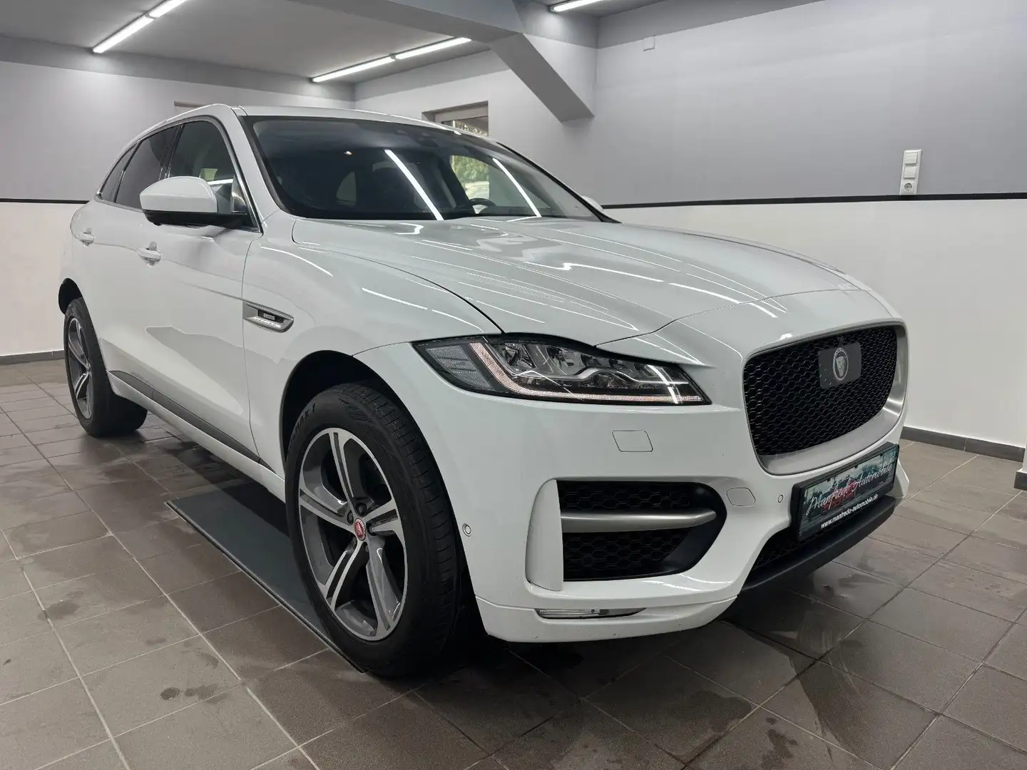 Jaguar F-Pace F-PACE R-Sport AWD/Meridian/Pano/4xShz/ACC/360°K Blanco - 2