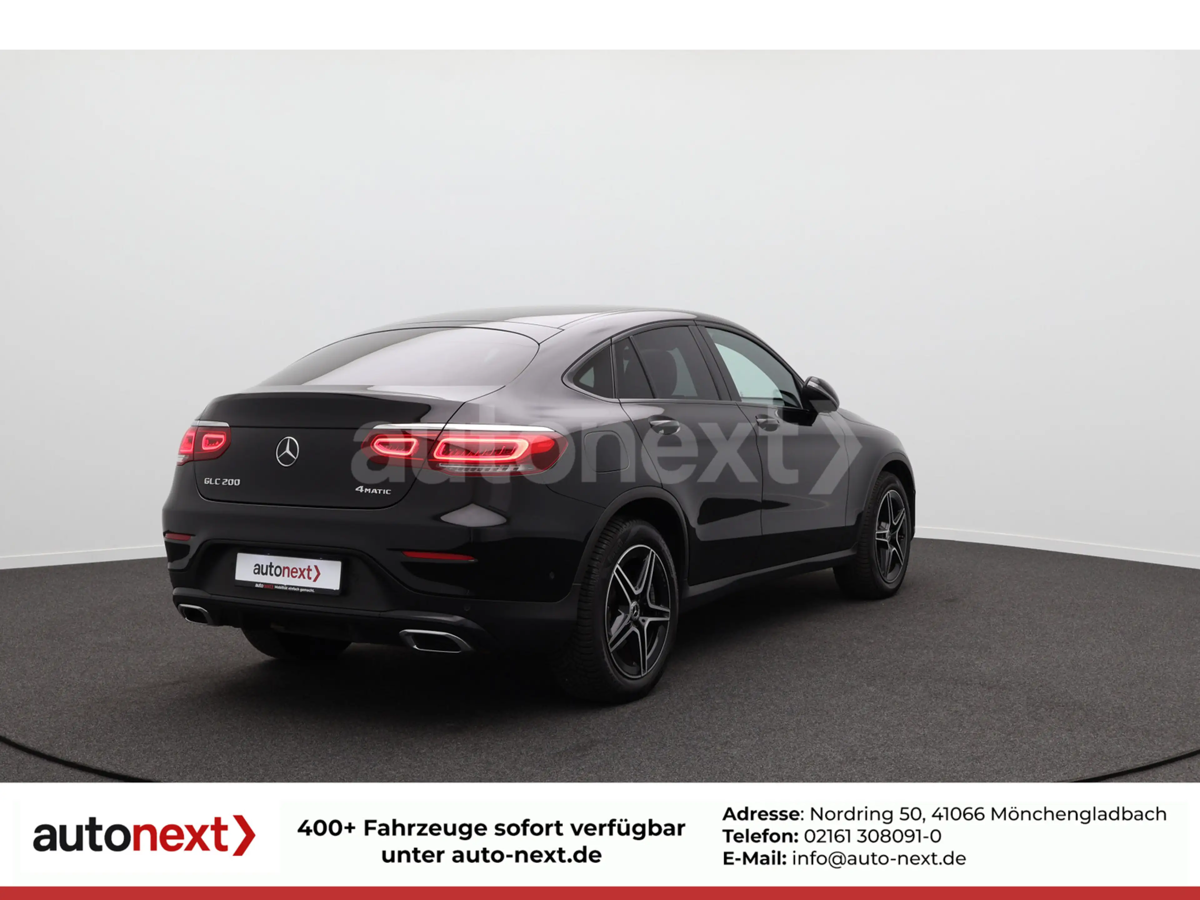 Mercedes-Benz GLC 200 Coupé *2x AMG Line+Night* Schiebedach+DISTR+AHK — photo 9