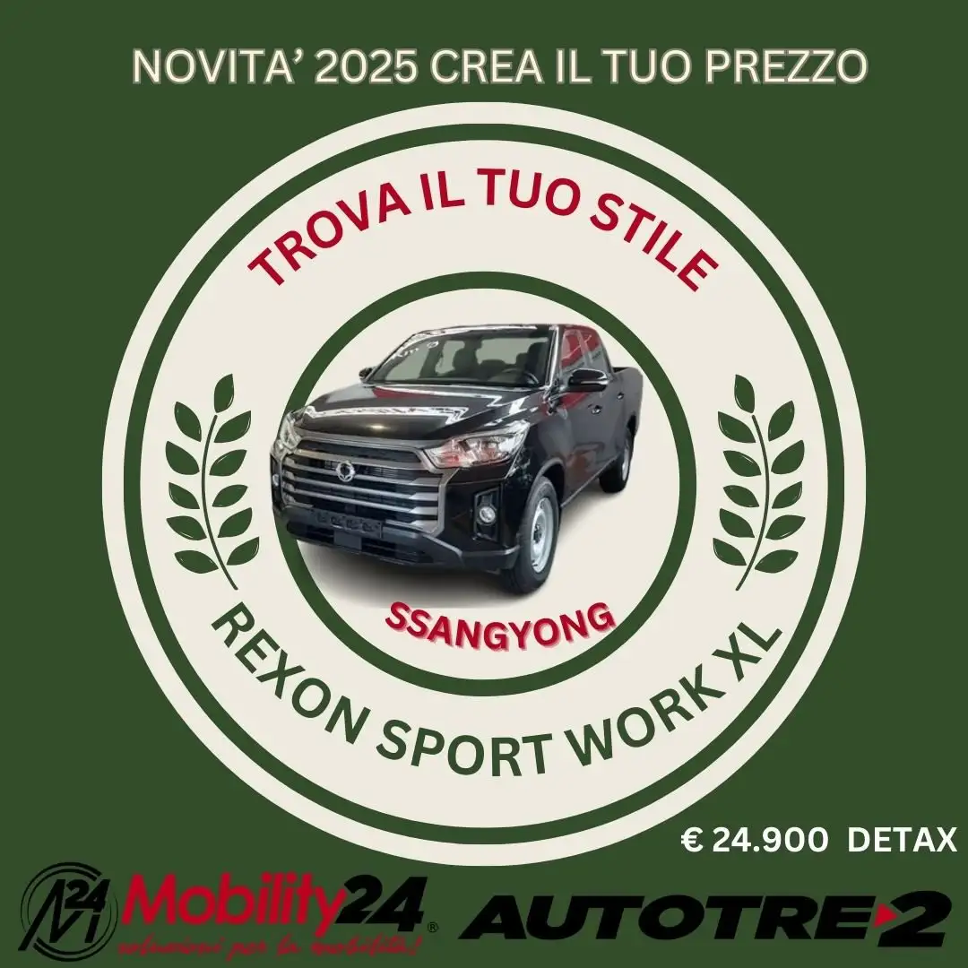 SsangYong Rexton Rexton Sport 2.2 e-XDi220 4WD - WORK XL CREA IL T - 1