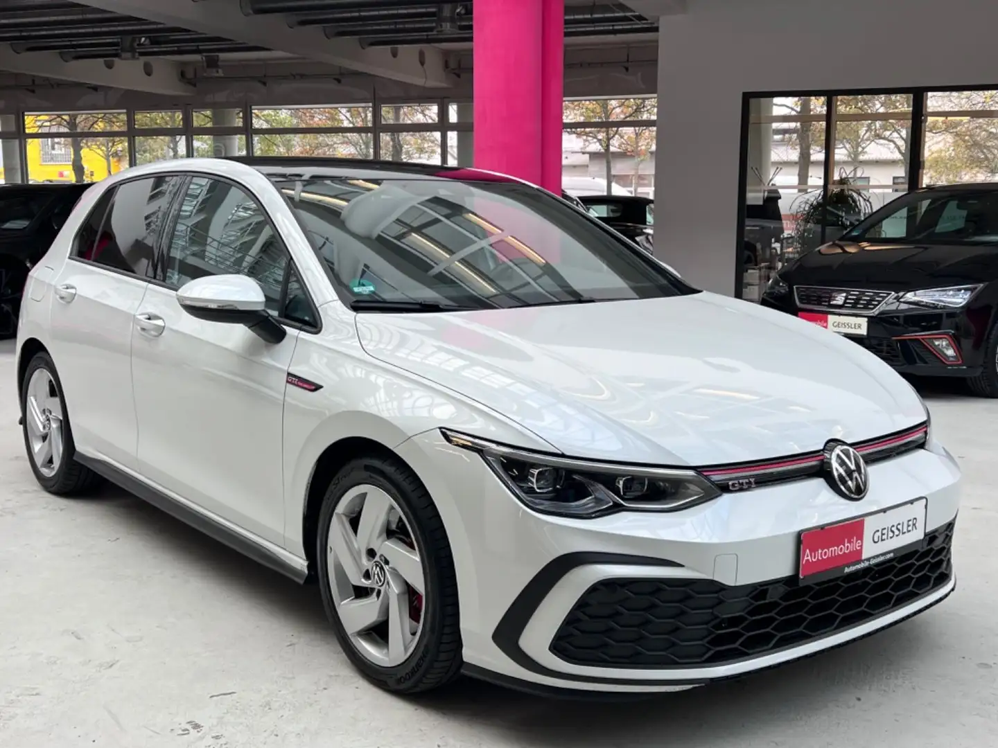 Volkswagen Golf VIII Lim. GTI Panoramad.+Kamera+ACC Weiß - 2