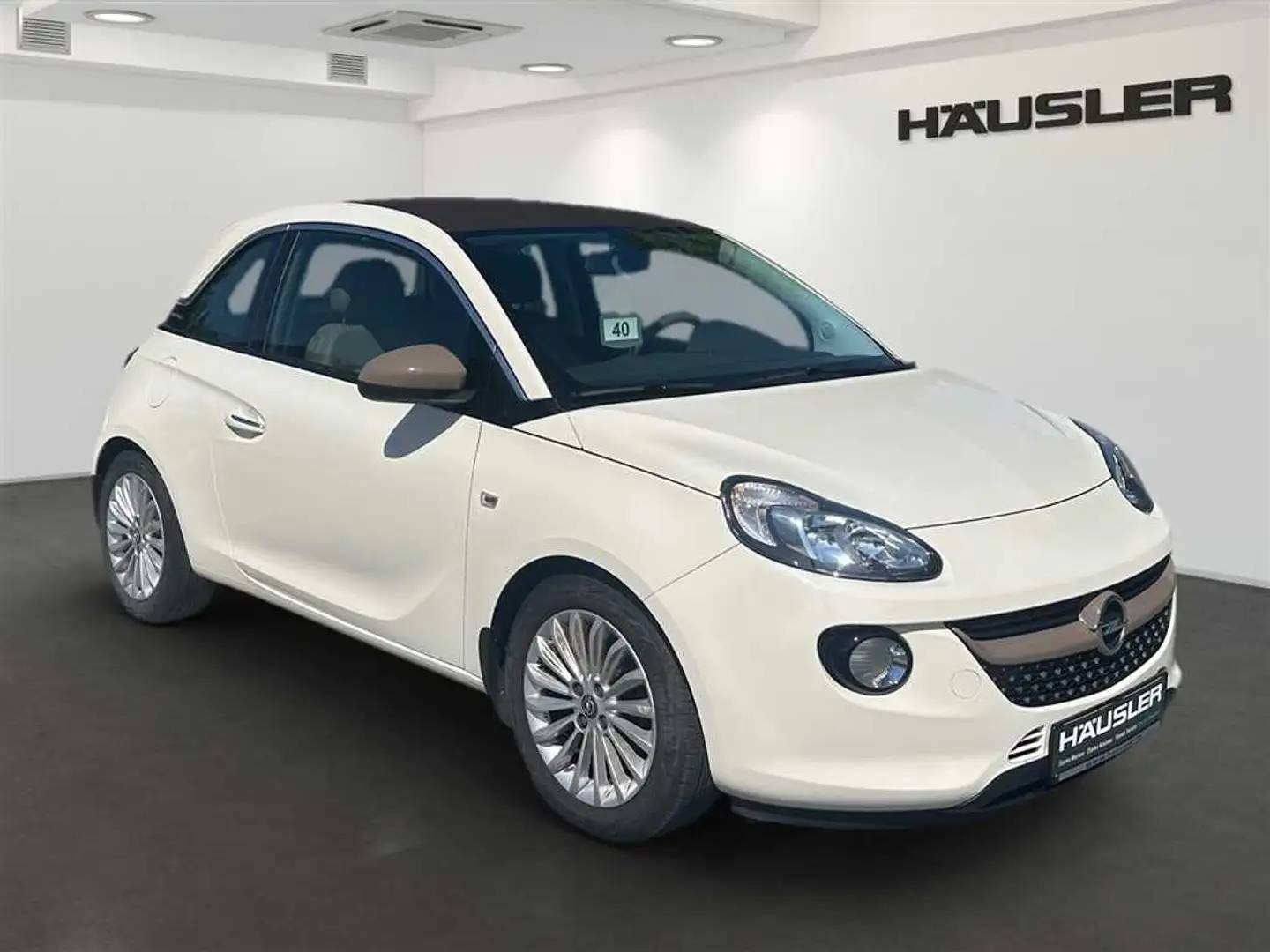 Opel Adam Open Air 1.0 Turbo Faltdach Klimaauto Tempomat Weiß - 2